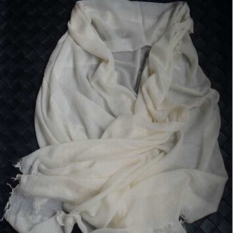 Pure Cashmere Scarves White Pashmina Women Fashional Winter Scarf